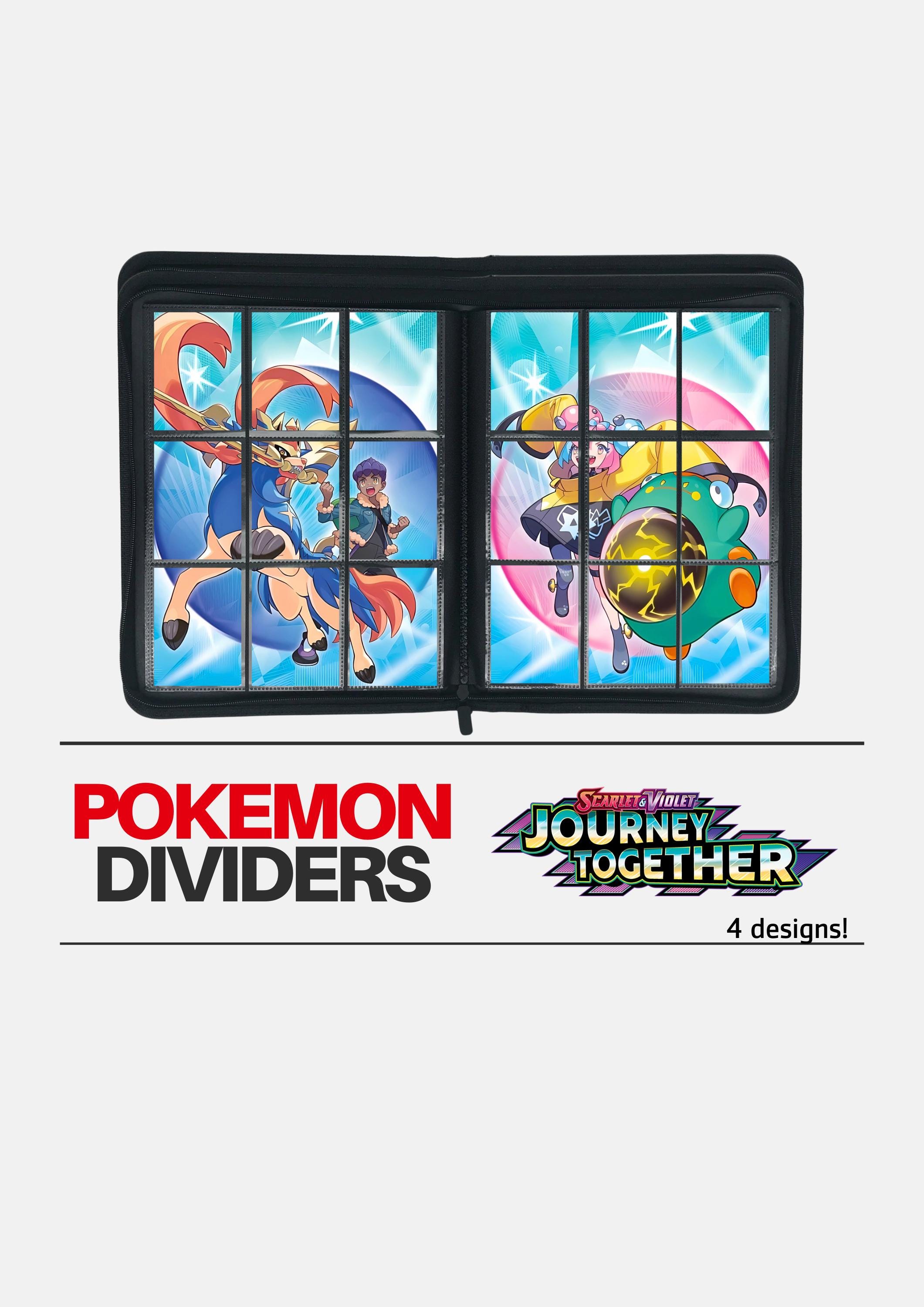 pokemon journey together card sleeves Scarlet & Violet SV09: Journey Together Sleeved Booster – Card-Binder.com main image 0