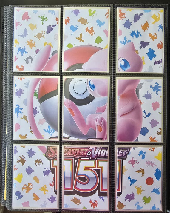 Jungle & Fossil Dividers for 9-pocket Binder - Etsy