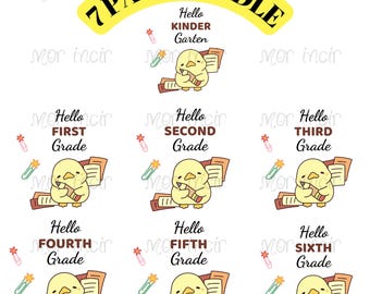 Back to School SVG Bundle: Teacher & Student Designs (Digital Download