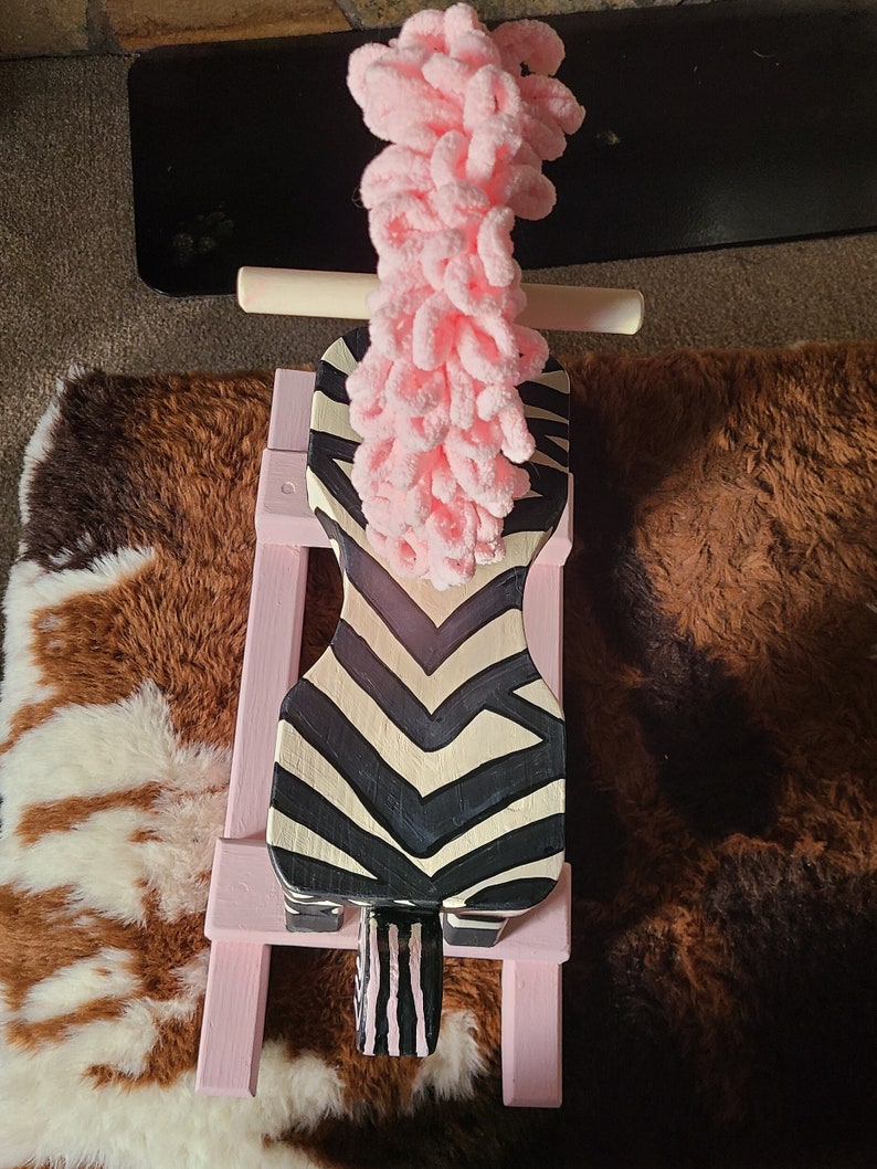 Soft Rocking Zebra Personalized Wooden Rocking Horse Zebra Child Baby Gift - Etsy
