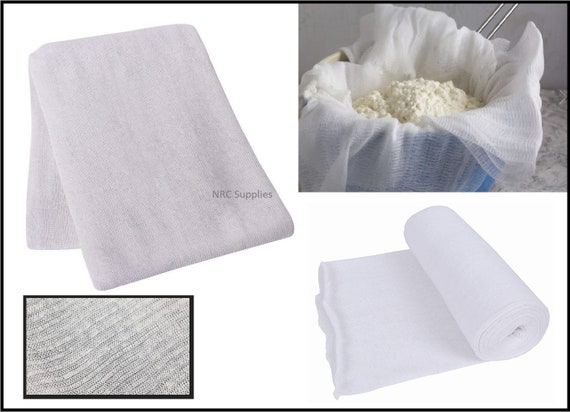 Cheese Cloth Food Straining Butter Muslin Gauze Cooking Draining Cotton  Fabric 