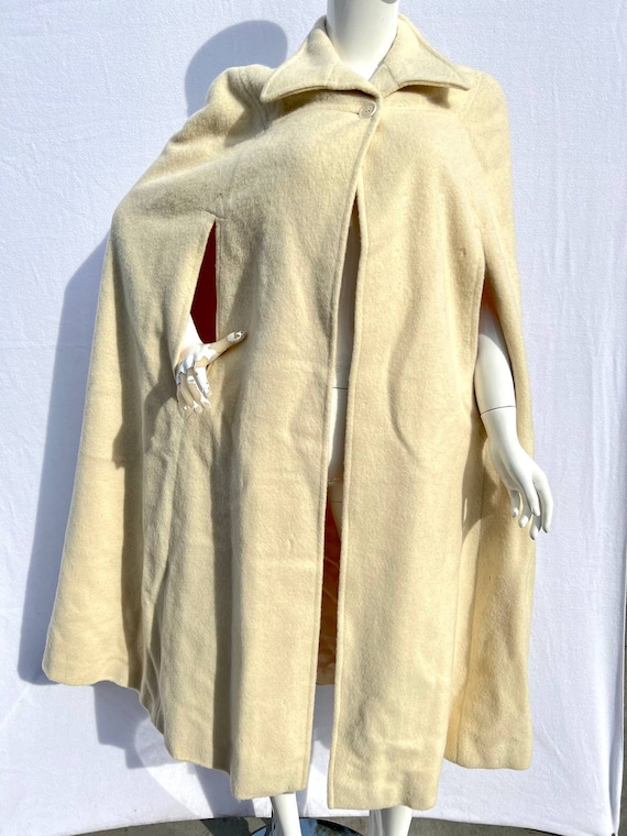 1970s～ euro vintage cape Vintage 70s cape coat - Gem