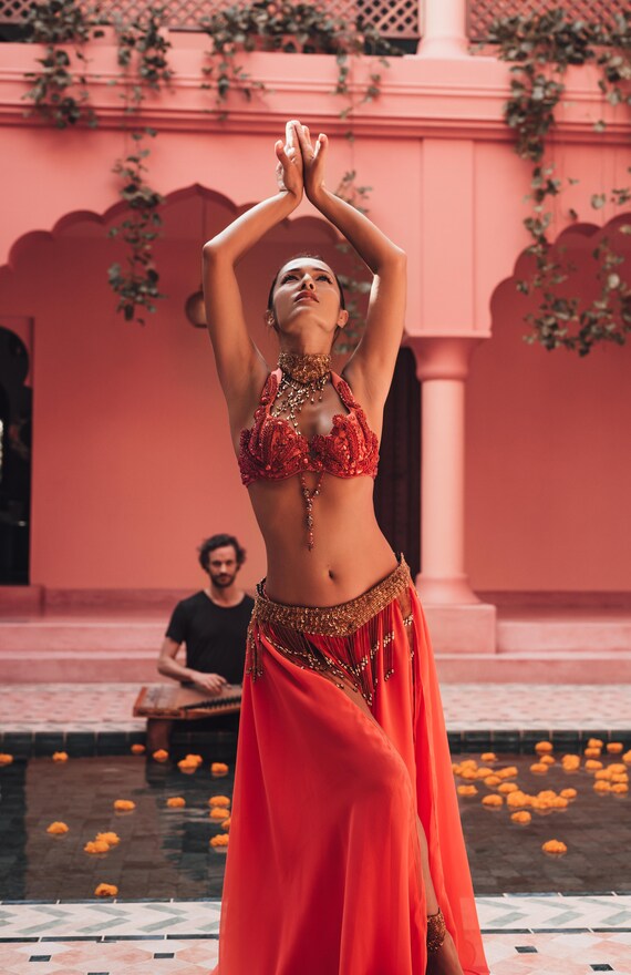 NEW Custom Made Belly Dance Costume 