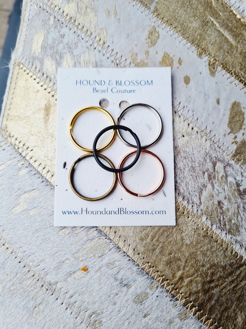 Essential Split Ring Attachment for Dog Tag/pet Id Tag Etsy