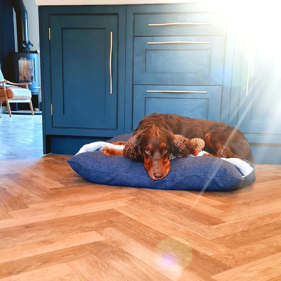 Luxe Handcrafted Dog Beds Made in Britain Small Batch Pet Etsy