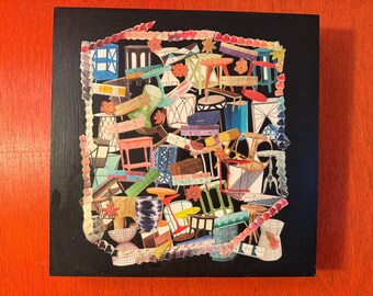 furniture avalanche by Kathy Parker