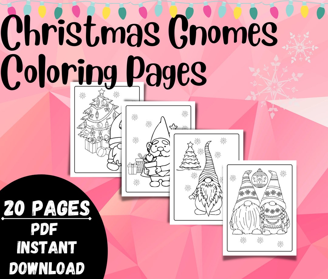Cute Christmas Coloring Pages For Adults
