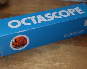 Boîte métal vintage par Tomado décor Kaléidoscope psychédél - 9,90