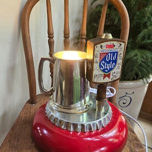 Old Style Beer Lamp - Etsy