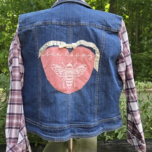 Ribbon Jean Jacket - Etsy