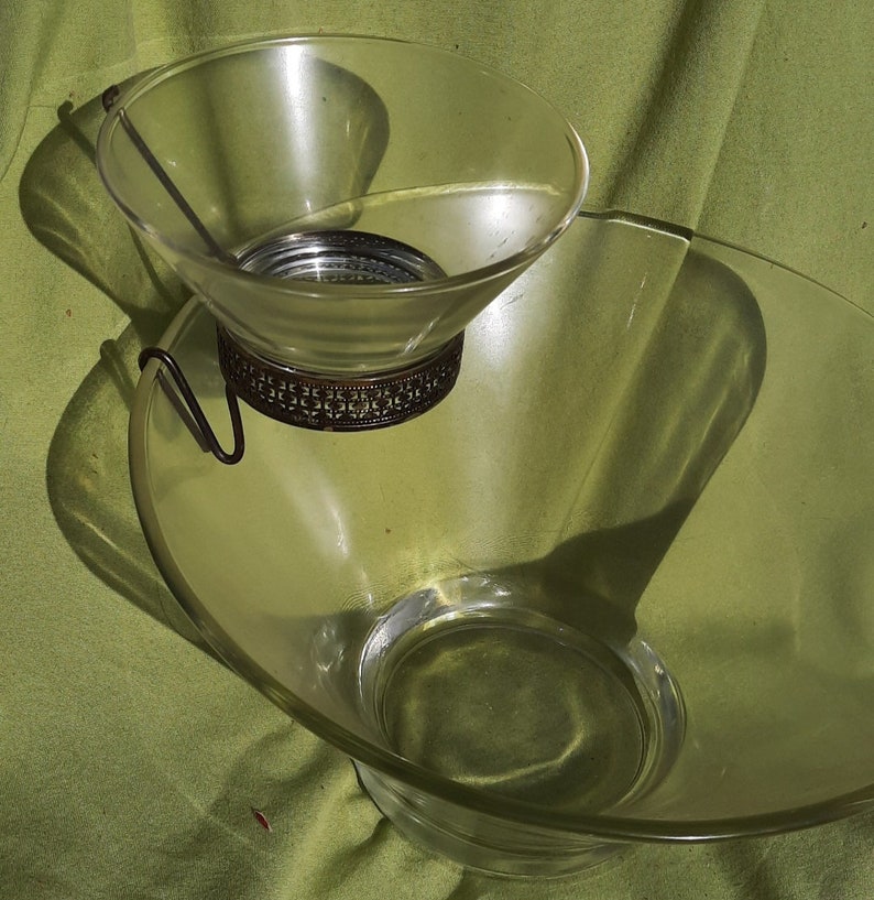 Anchor Hocking Chip and Dip Bowl
