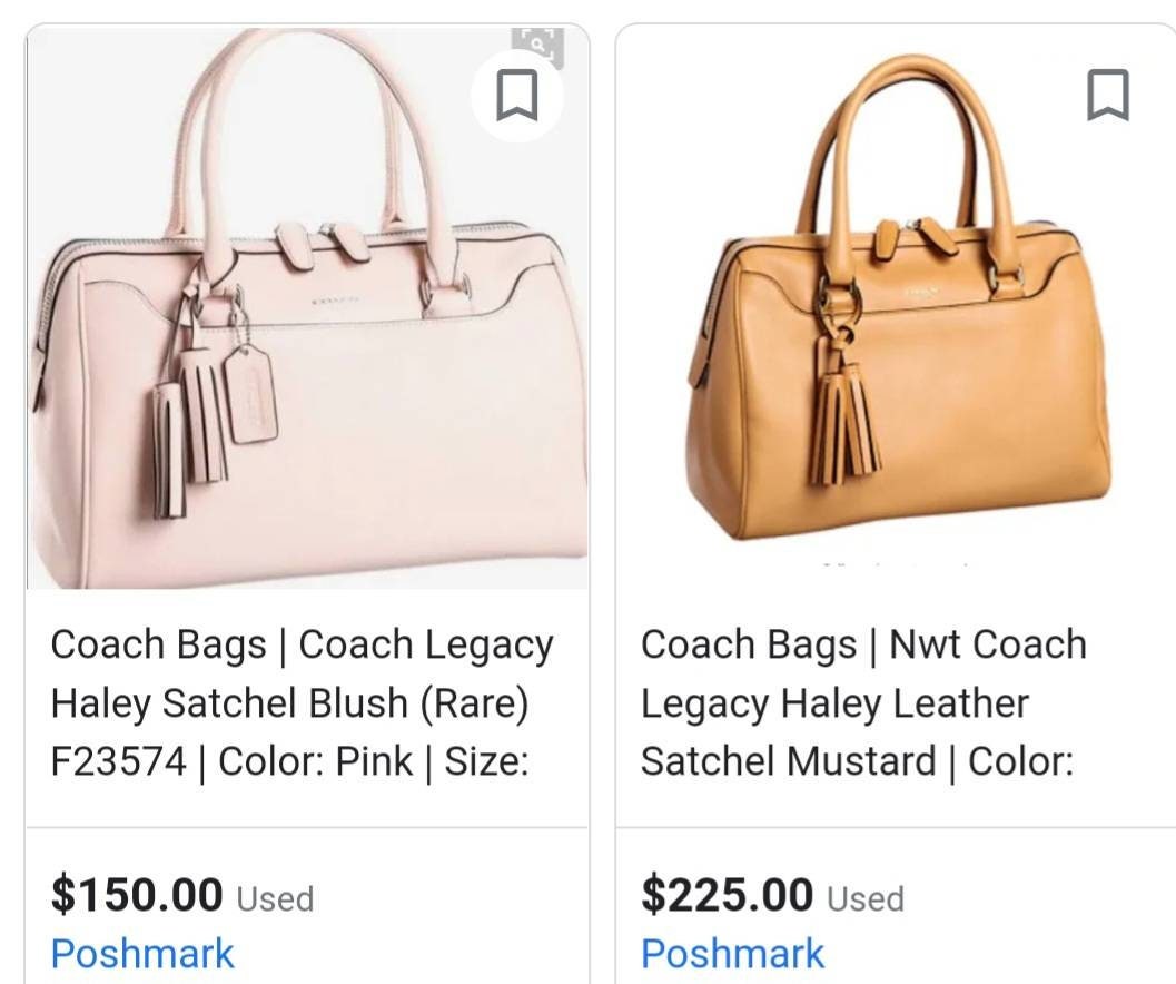 Coach legacy deals haley satchel