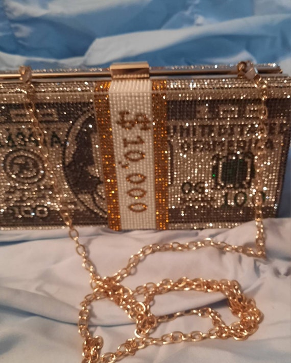 Crystal Evening Bag 10,000 Money Bundle NEW
