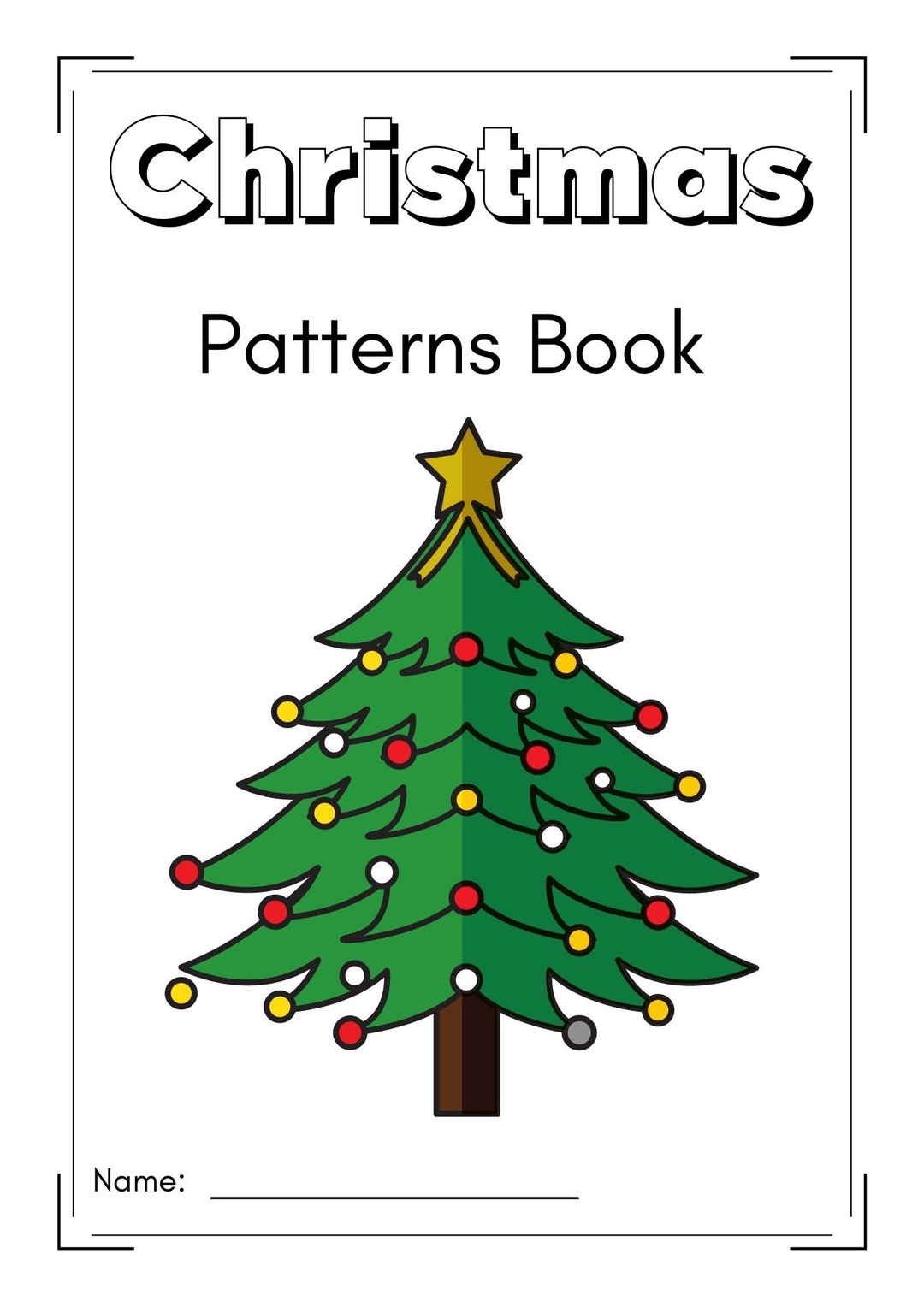 Christmas Coloring Pages Printable Coloring Pages for Kids - Etsy