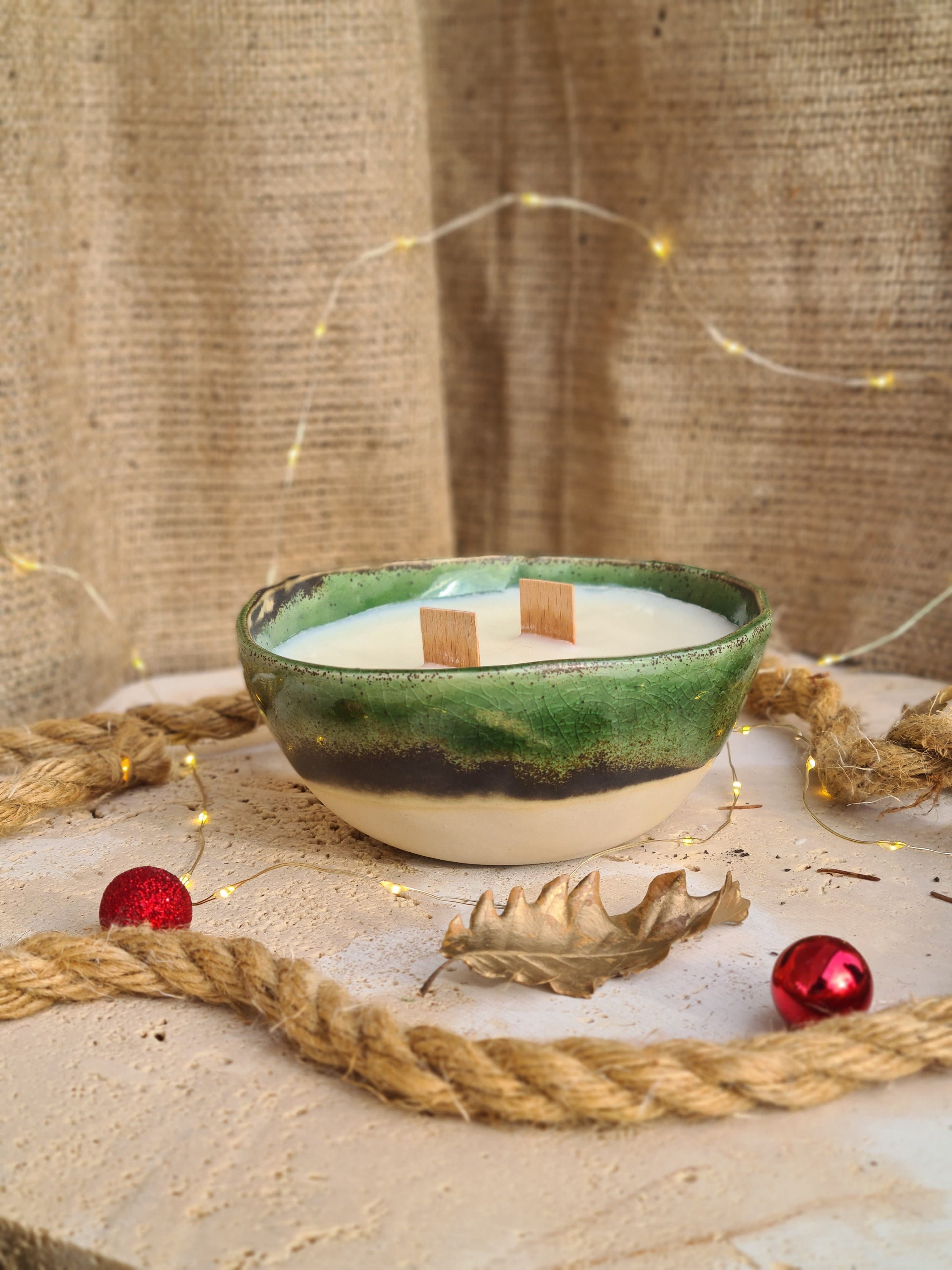 Bougie Bol Parfum Gingembre Confit