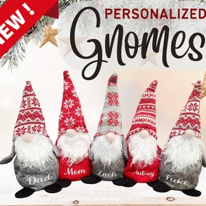 Personalized Christmas Gnomes