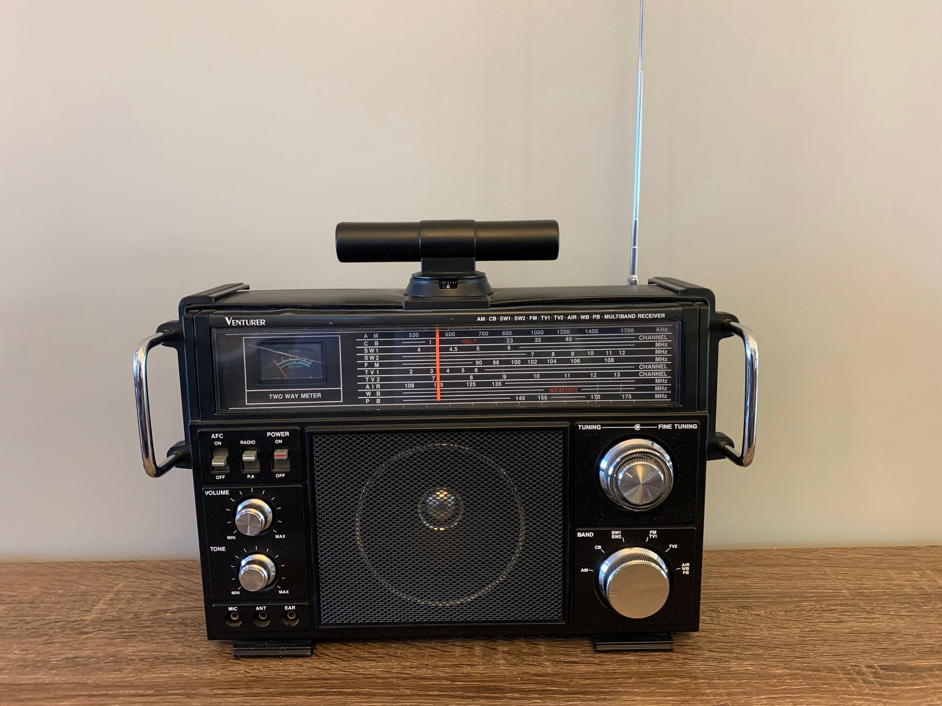 Venturer Multiband 1980's Vintage Radio Receiver Model - Etsy España