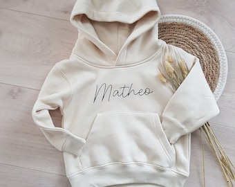 Kinder Hoodie personalisiert | Geburtstagshoodie | Geschenkidee | Kapuzenpullover