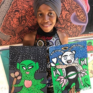 Haitian Abstract Art