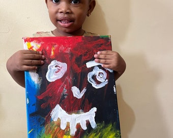 Haitian Abstract Art - New Vision Kids