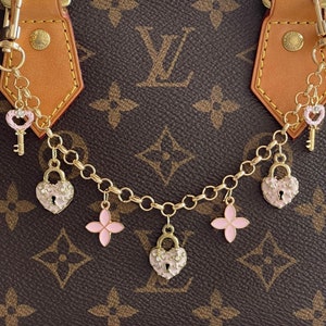Louis Vuitton Brass Padlock and Key 318 - Bags of CharmBags of Charm