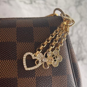 Mini Rhinestone Pochette/Purse Charm
