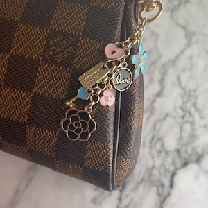 $40 · Louis Vuitton multicolor monogram canvas pochette wristlet