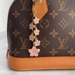 Pink Cherry Blossoms Handbag/Purse Charm