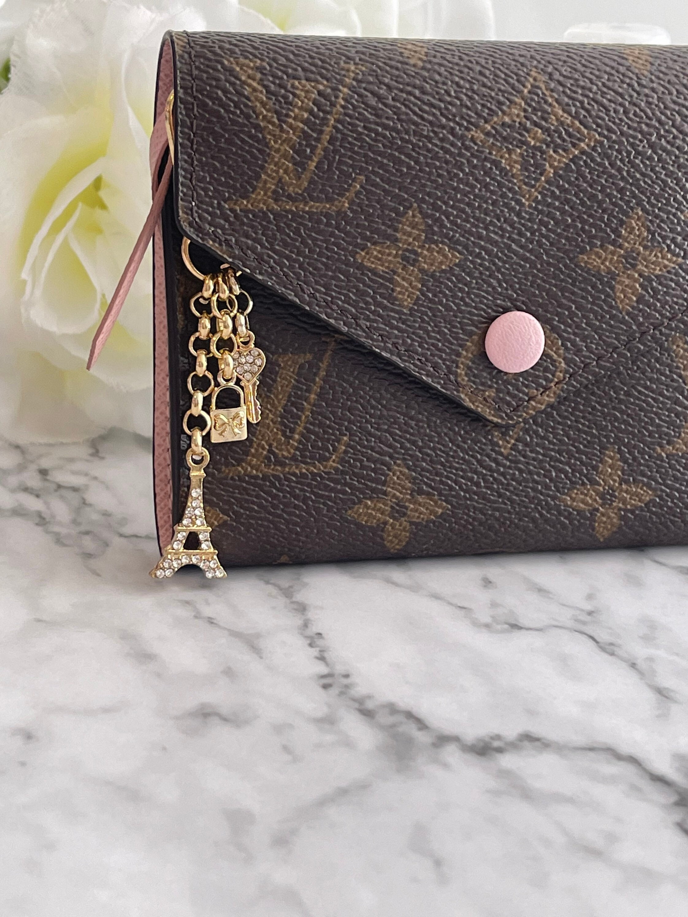 Easy DIY Louis Vuitton Coin Card Holder  Upcycled From Old LV Monogram  Canvas Bag 