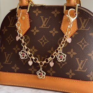 Louis Vuitton - Authenticated Siena Handbag - Glitter Brown for Women, Good Condition