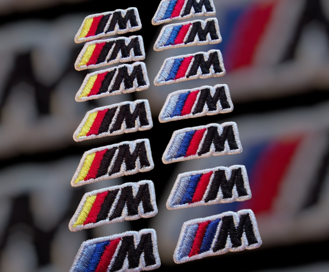 Aufkleber passend für BMW M Performance motorsport Armatur Aufkleber 120  mm, 2 Stk. - BMW0008 - FÜR BMW