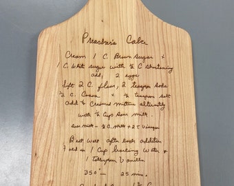 Personalized Wood Cutting Board