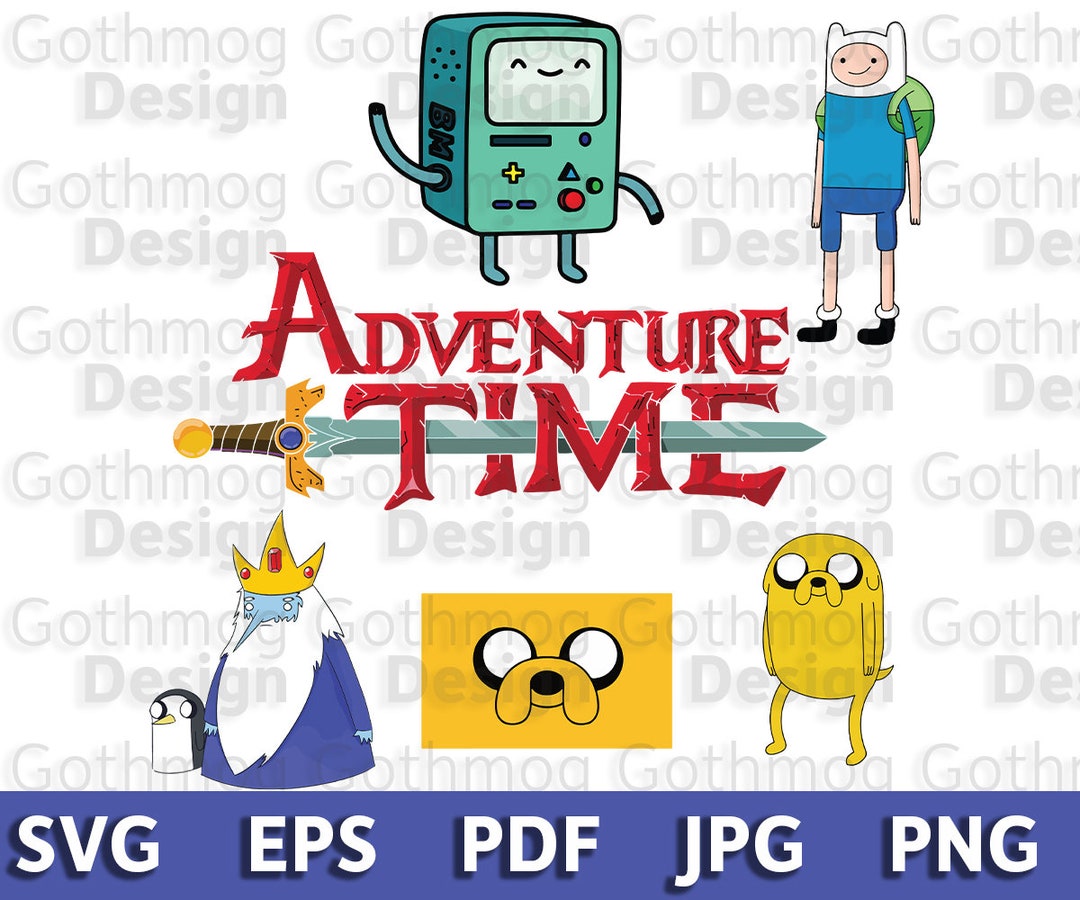 Adventure Time SVG Adventure Time Logo Cut File Cricut - Etsy