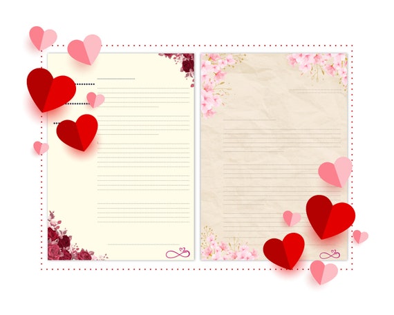 enfant tenant une lettre avec un coeur en papier rouge, une lettre