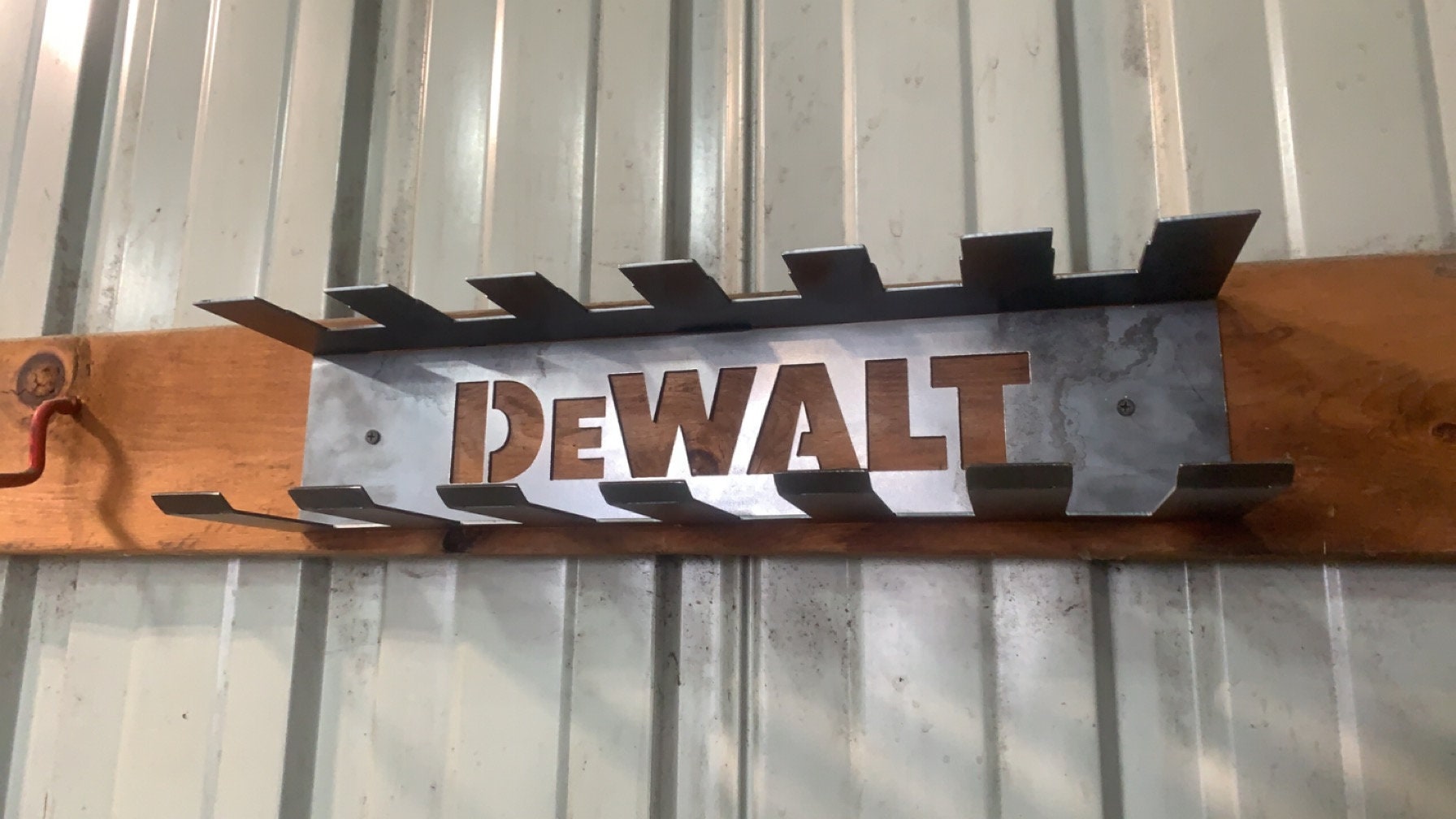 Dewalt Tool and Battery Holder Etsy