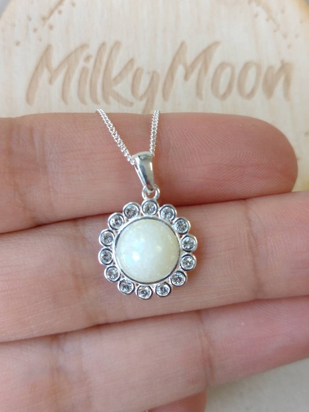 Breastfeeding Jewellery, Breastmilk Necklace, Breast Milk Flower