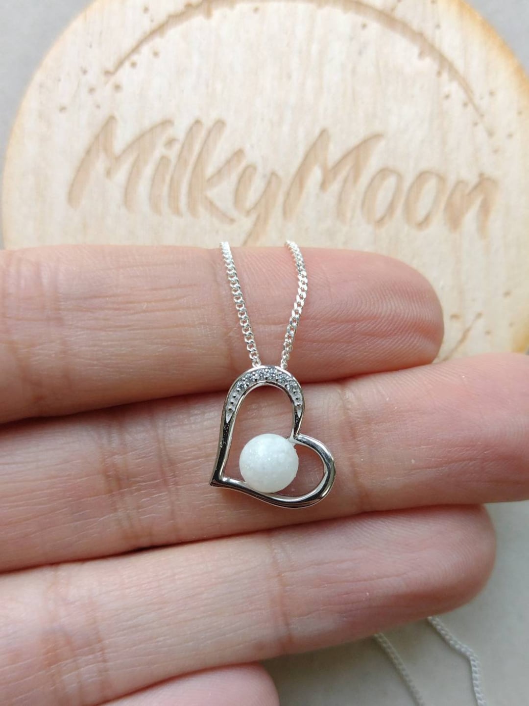 Breastmilk Heart Jewellery Breast Milk Pendant Breastfeeding Etsy