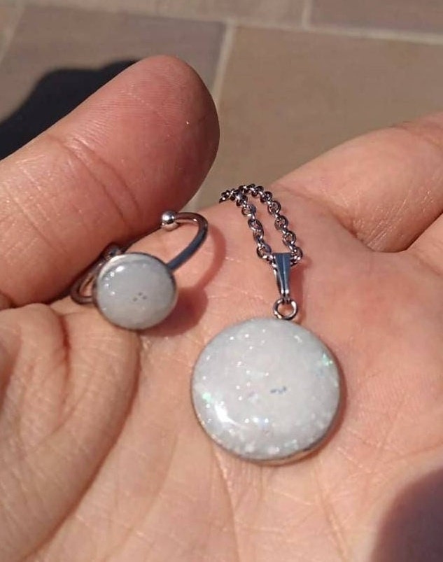 Breastfeeding Jewellery Set Breastmilk Keepsake Breastmilk Etsy UK