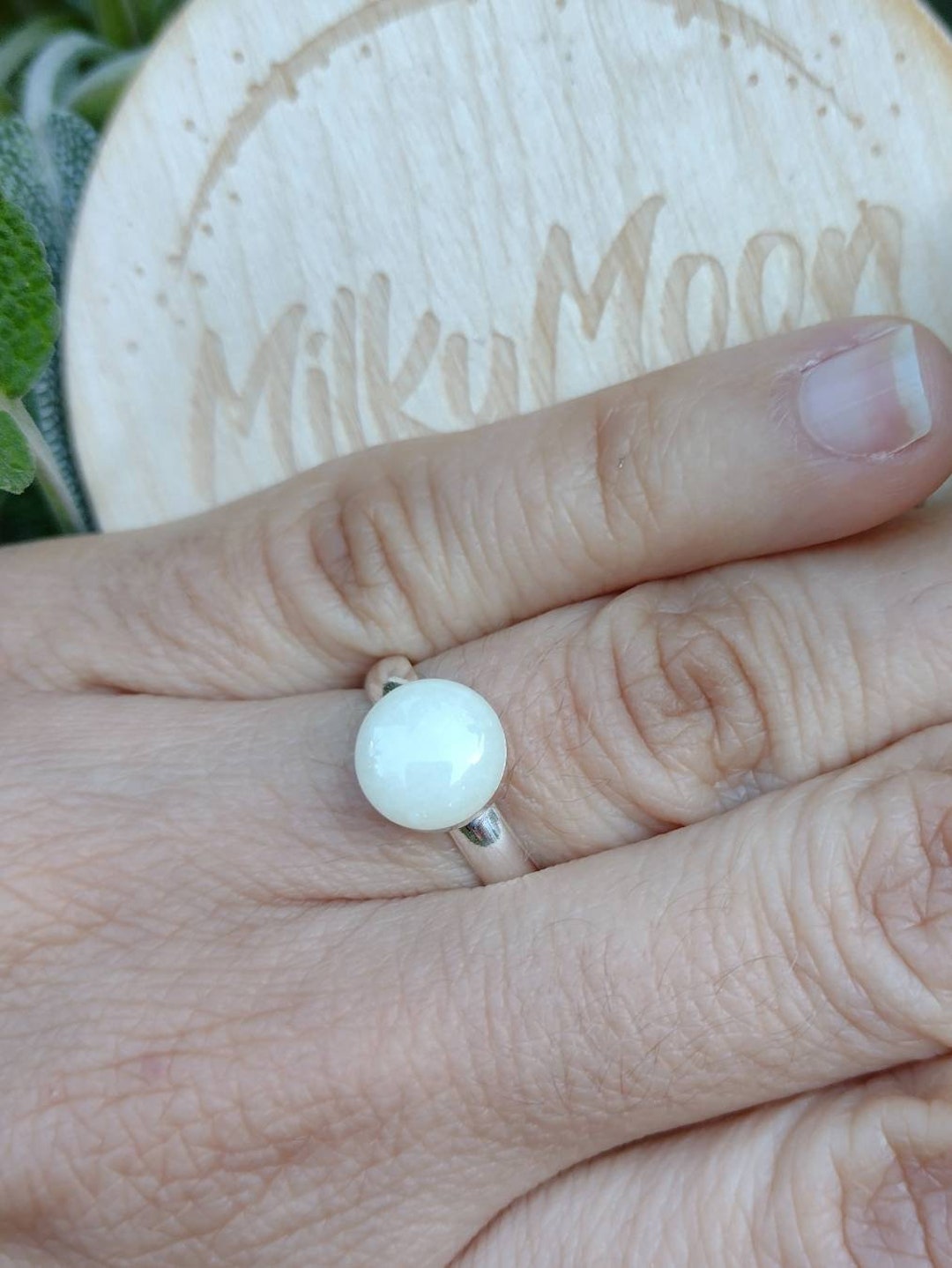 Breastmilk Round Ring, Breastfeeding Gift, Breastmilk Keepsake