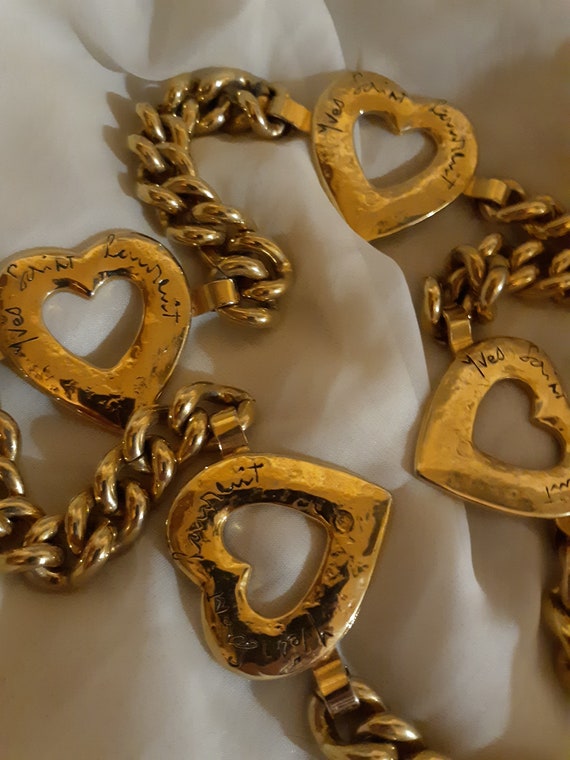 Yves Saint Laurent Golden Hearts Necklace