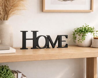 Dekoschriftzug „HOME“