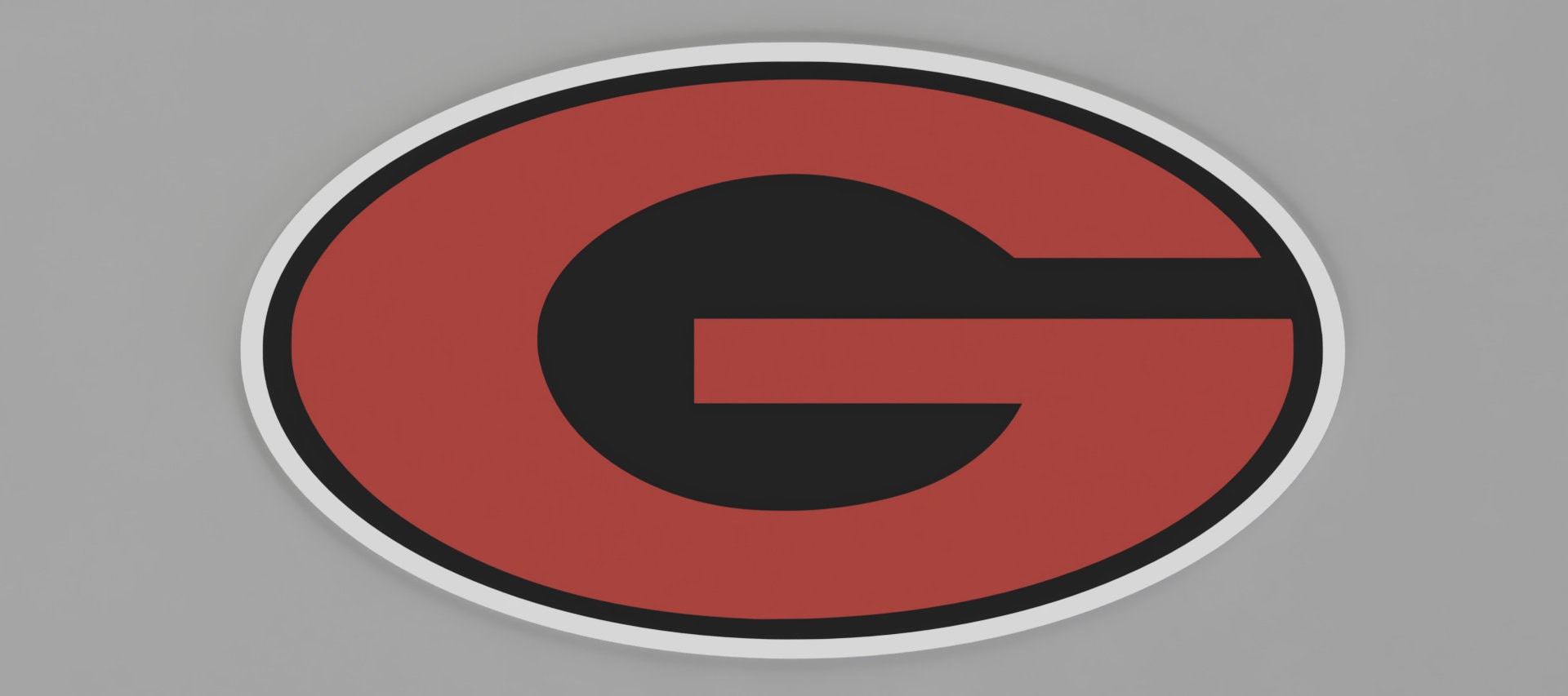 UGA Logo Wall Art Etsy