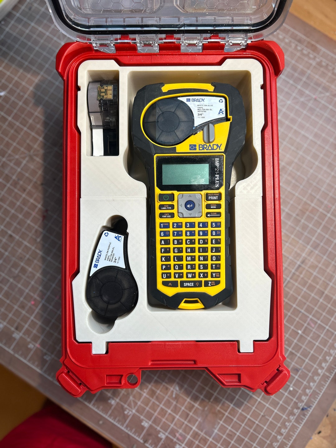 Digital File Brady Label Maker Milwaukee Packout Insert Etsy
