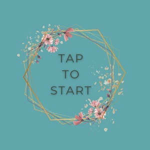 Photo Booth Tap To Start Screen Horizontal Instant Download