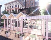 Custom Pop-Up Shop Plans | Boutique Bar Concept: Cantina, Coffee Shop, Mobile Cafe | Small Business Retail | Tiny Home Design Ideas