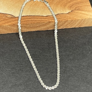Silver Twist Bracelet