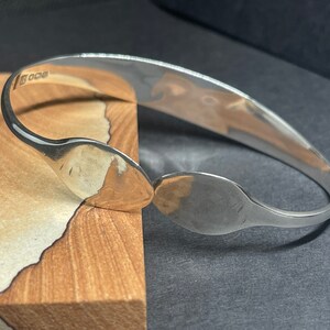 Handmade Silver Pincer Bangle