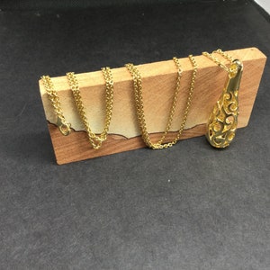 Silver Gilt Pendent and Chain