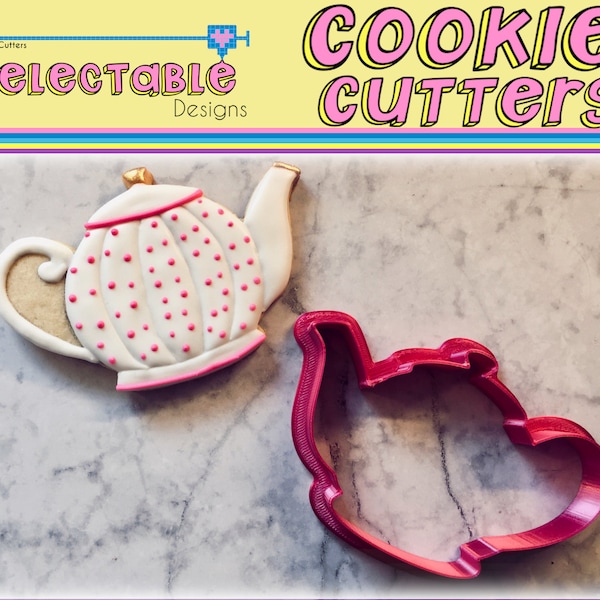 Little Short and Stout Tea Pot/Tea Party Cookie Cutter
