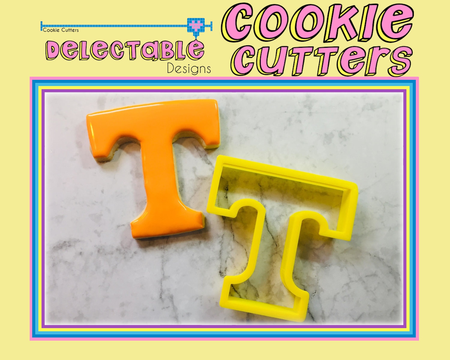 Tennessee Vols Go Big Orange Cookie Cutter